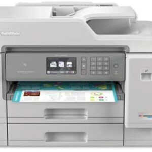 Brother Inkjet Printer, MFC-J5945DW, INKvestmentTank Color Inkjet All-in-One Printer with Wireless, Duplex Printing, NFC and Up to 1-Year of Ink-In-box