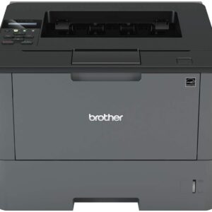 Brother Monochrome Laser Printer, HL-L5100DN, Duplex Two-Sided Printing, Ethernet Network Interface, Mobile Printing