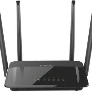 DLink WiFi Router AC1200 Fast Ethernet Dual Band Wireless Internet for Home Gaming Parental Control WiFi (DIR-822-US)