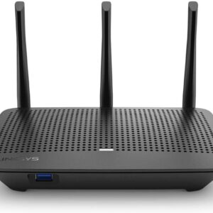 Linksys EA7500-4B Max-Stream WiFi 5 Router: AC1900, Dual-Band Wireless Home Network, Gaming & Streaming, Gigabit Ethernet, MU-MIMO, 1,500 sq ft Range
