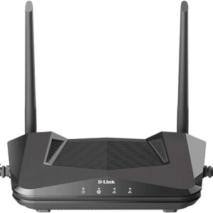 D-Link EXO WiFi 6 Router AX1500 MU-MIMO Voice Control Dual Band Gigabit Gaming Internet Network High Speed Performance WP3 (DIR-X1560-US), Black
