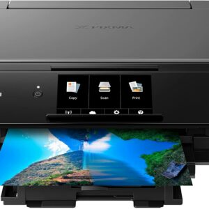 Canon TS9120 Wireless Printer with Scanner and Copier: Mobile and Tablet Printing, with Airprint and Google Cloud Print compatible, Gray
