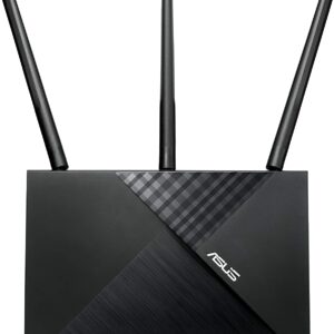 ASUS AC1750 WiFi Router (RT-AC65) - Dual Band Wireless Internet Router, Easy Setup, Parental Control, USB 3.0, AiRadar Beamforming Technology extends Speed, Stability & Coverage, MU-MIMO