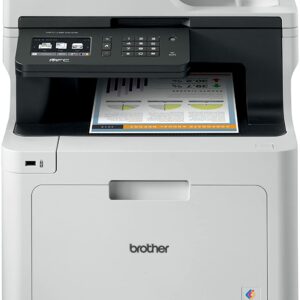 Brother Color Laser Printer, Multifunction Printer, All-in-One Printer, MFC-L8610CDW, Wireless Networking, Automatic Duplex Printing, Mobile Printing and Scanning