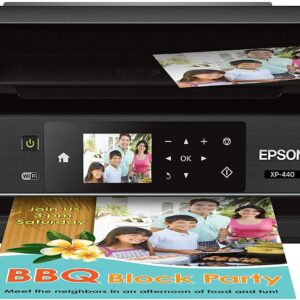 Epson Expression Home XP-440 Wireless Color Photo Printer with Scanner and Copier