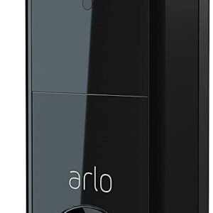 Arlo Essential Wired Video Doorbell - HD Video, 180° View, Night Vision, 2 Way Audio, Direct to Wi-Fi No Hub Needed, Easy Installation (existing doorbell wiring required), Black - AVD1001B