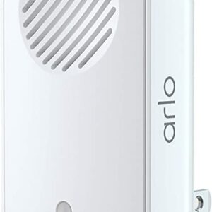 Arlo Chime 2 - Built-in Siren, Audible Alerts, Customizable Melodies, Wi-Fi Connected, Compatible with Arlo Wired and Wireless Doorbell Camera, Security Camera, and Smart Home Devices (AC2001)