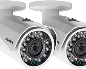 1080p HD Weatherproof Night Vision Security Cameras 2 Pack