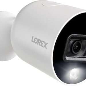 Lorex 1080p HD Smart Indoor/Outdoor Wi-Fi Security Camera with 32GB, Smart Deterrence, and Color Night Vision