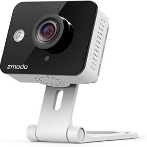 Zmodo Mini WiFi 720p HD Wireless Indoor Home Video Security Camera Two-Way Audio