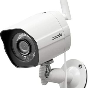 Zmodo SD-H1080P-Z Outdoor Wireless Security Camera, HD 1080p WiFi Smart Home Surveillance IP Camera