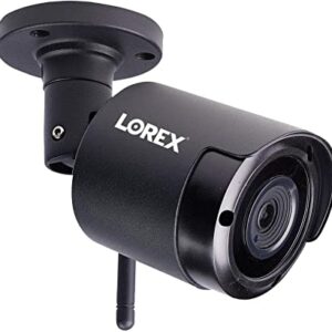 Lorex LW4211B 1080p HD Add-on Outdoor Wireless Security Camera, Black