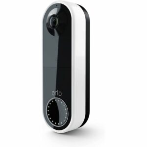 Arlo AVD2001-100NAR Essential Wire-Free Video Doorbell , 180° View, Night Vision, White - Certified Refurbished