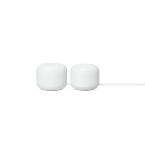 Google Nest Wifi 2 Pack (AC2200 Mesh Router with 1 Point)