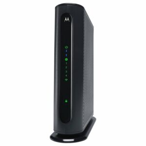 MOTOROLA MG7315 (8x4) Cable Modem + N450 WiFi Router Combo, DOCSIS 3.0 | Certified by Comcast XFINITY, Charter Spectrum, Time Warner, BrightHouse, Cox and more | 343 Mbps Max Speed