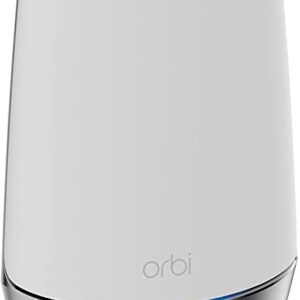 NETGEAR Orbi Whole Home Tri-band Mesh WiFi 6 Add-on Satellite (RBS750) – Works with Your Orbi WiFi 6 System| Adds up to 2,500 sq. ft. Coverage | AX4200 (Up to 4.2Gbps)