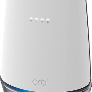NETGEAR Orbi WiFi 6 Router with DOCSIS 3.1 Built-in Cable Modem (CBR750) – Cable Modem Router | Covers up to 2,500 sq. ft. 40+ Devices | AX4200 (Up to 4.2Gbps)