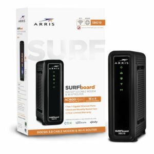 ARRIS SURFboard® SBG10 DOCSIS® 3.0 Cable Modem & Wi-Fi® Router