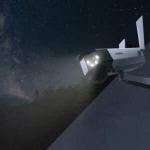 Reolink Duo 2K 4MP Smart Dual-Lens Battery Camera with Color Night Vision, Two-Way Audio and a Wider Field of View of 150°