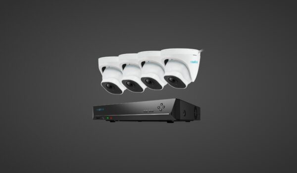 Reolink RLK8-520D4-A 5MP Person/Vehicle Detection PoE Security Camera System; 2TB HDD 8-Channel NVR for 24/7 Continuous Recording